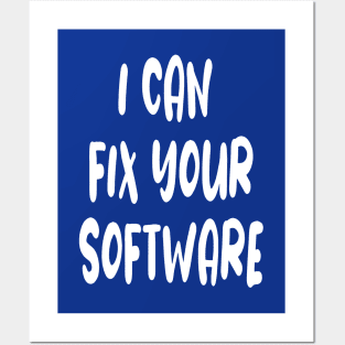 Funny Computer Software Engineering Posters and Art